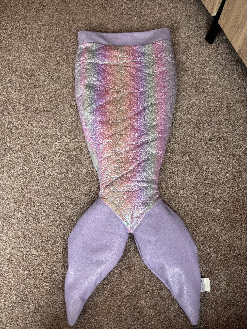 LIKE NEW Mermaid Tail Blanket
